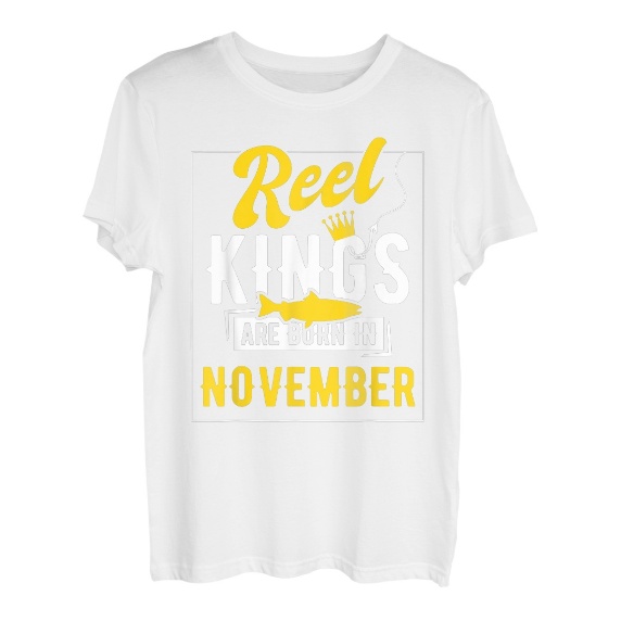 Angel-Geburtstagskönige werden im November geboren T-Shirt