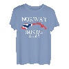 Norwegen Angeltour 2023 Skandinavien Norge Souvenir Norwegen T-Shirt