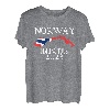 Norwegen Angeltour 2023 Skandinavien Norge Souvenir Norwegen T-Shirt