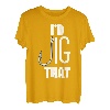 Zander - Zanderfisch - Angeln Gelb Hecht T-Shirt