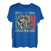Vatertagsgeschenk, lustige Angelrolle, cooler Ehemann T-Shirt