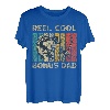 Vatertagsgeschenk lustige Angelrolle cool Bonus Dad T-Shirt