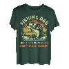 Herren Angelshirt Fishing Dad Like A Normal Dad Lustiger Barschfisch T-Shirt