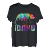 Idaho Tie Dye Bear Pride Outdoor Wandern Natur Vintage T-Shirt