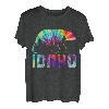 Idaho Tie Dye Bear Pride Outdoor Wandern Natur Vintage T-Shirt