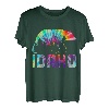Idaho Tie Dye Bear Pride Outdoor Wandern Natur Vintage T-Shirt