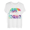 Idaho Tie Dye Bear Pride Outdoor Wandern Natur Vintage T-Shirt