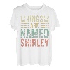Kings Are Named Shirley Shirley Shirt Lustiger Personalisierter Name T-Shirt