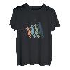 Sports Mom & Dad Silhouette - Vintage-Angeln T-Shirt