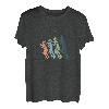Sports Mom & Dad Silhouette - Vintage-Angeln T-Shirt