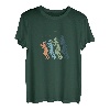 Sports Mom & Dad Silhouette - Vintage-Angeln T-Shirt
