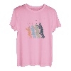 Sports Mom & Dad Silhouette - Vintage-Angeln T-Shirt