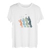 Sports Mom & Dad Silhouette - Vintage-Angeln T-Shirt