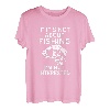 Wenn es nicht ums Angeln geht, bin ich nicht interessiert - Funny Fishing T-Shirt
