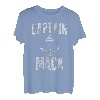 Herren Lustiges personalisiertes Bootsshirt mit Vorname Captain Mack T-Shirt