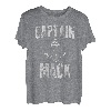Herren Lustiges personalisiertes Bootsshirt mit Vorname Captain Mack T-Shirt