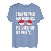 Lustiges und lustiges Angelshirt für Angeln, nur Witz T-Shirt