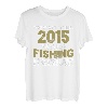 Fisherman Geburtstagsparty Angler Fisch 2015 T-Shirt