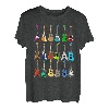 Herren Types Of Electric Guitar Collection Guitarist Music Band T-Shirt