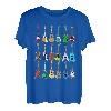Herren Types Of Electric Guitar Collection Guitarist Music Band T-Shirt