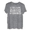 Fishing Lustiges Angler Angeln T-Shirt