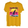 Australien Retro 80er Jahre Stil Souvenir Strand T-Shirt