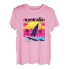 Australien Retro 80er Jahre Stil Souvenir Strand T-Shirt