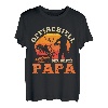Herren OfFISCHiell Der Beste Papa Angler Lustiges Wortspiel Vater T-Shirt