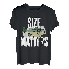 Funny Aqaurist Marine Biologie Fish Size matter Aquarium T-Shirt