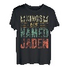 Lustiger personalisierter Name Shirt Kings Are Named Jaden T-Shirt