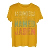 Lustiger personalisierter Name Shirt Kings Are Named Jaden T-Shirt