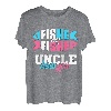 Geschlecht Ideen enthüllen Fische oder Fische Papa liebt dich Angeln T-Shirt