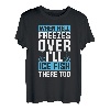If Hell Freezer Over I'll Ice Fish For Ice Fishing Liebhaber T-Shirt