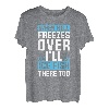 If Hell Freezer Over I'll Ice Fish For Ice Fishing Liebhaber T-Shirt