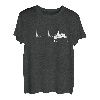 Angler Herzschlag EKG Puls Fischer Angelboot Fischen Angeln T-Shirt