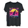 Flagler Beach Retro 80er Jahre Stil Souvenir Strand T-Shirt