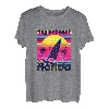 Flagler Beach Retro 80er Jahre Stil Souvenir Strand T-Shirt