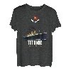 Titanic T-Shirt Vintage Sailing UK USA Geschenk Grafik T-Shirt T-Shirt