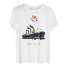 Titanic T-Shirt Vintage Sailing UK USA Geschenk Grafik T-Shirt T-Shirt