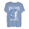 Lustige Fischerrolle zum Vatertag, cooler Opa, Angelliebhaber T-Shirt
