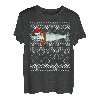 Weihnachtsmütze mit Fischmotiv, Chinook, Lachs T-Shirt