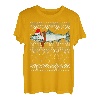 Weihnachtsmütze mit Fischmotiv, Chinook, Lachs T-Shirt