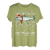 Weihnachtsmütze mit Fischmotiv, Chinook, Lachs T-Shirt