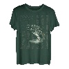 Camouflage American Flag Fish - Lustiges Zander Jäger T-Shirt