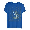 Camouflage American Flag Fish - Lustiges Zander Jäger T-Shirt