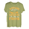 Wochenendvorhersage Kajakfahren mit einer Chance auf Angelkajaker T-Shirt