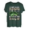 Funny Old Man Fisherman's 60th Birthday Barsch Angeln B-Day T-Shirt