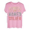 Kings Are Named Wilber Shirt Lustiger Personalisierter Name T-Shirt