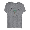 Puerto Vallarta Mexiko bunte Palme Retro Neuheit Kunst T-Shirt