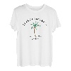 Puerto Vallarta Mexiko bunte Palme Retro Neuheit Kunst T-Shirt